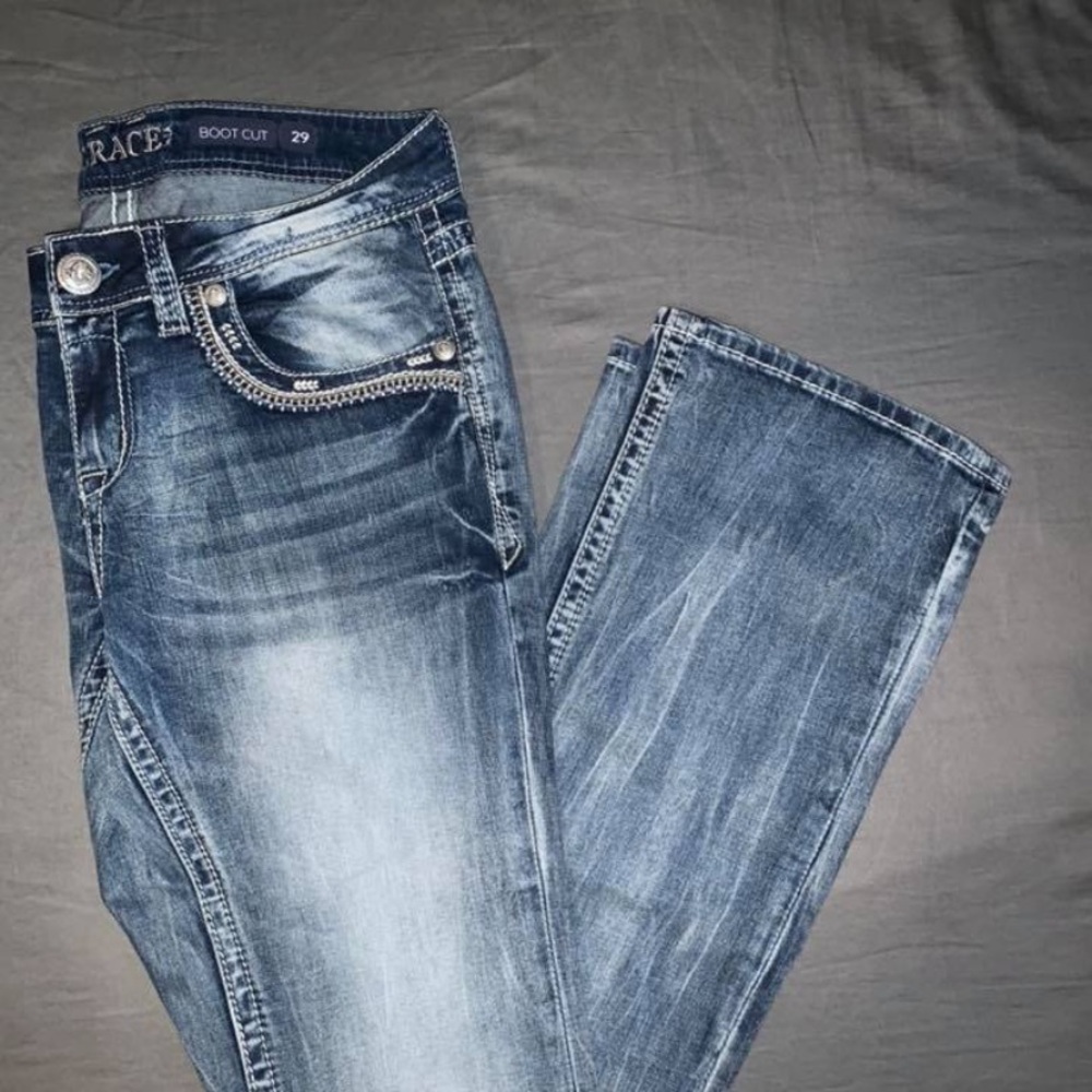 GRACE IN LA BOOTCUT JEANS